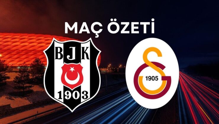 Beşiktaş – Galatasaray maç özeti! (VİDEO) Beşiktaş Galatasaray maçı özeti izle! BJK GS maçı kaç kaç bitti?