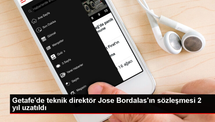 Getafe Teknik Yöneticisi Jose Bordalas’ın Kontratı Uzatıldı