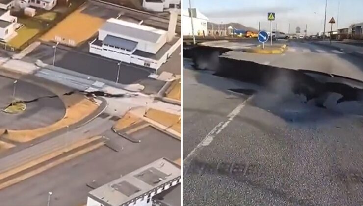 İzlanda’da sismik hareketlilik devam ediyor: Birçok yolda yarık oluştu