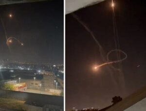 İsrail kendini vurdu! Demir Kubbe’nin ateşlediği füze Tel Aviv’e düştü