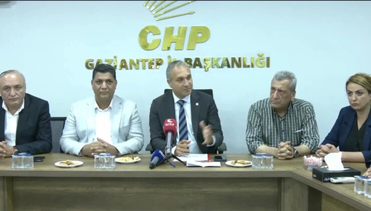 CHP Genel Lider Yardımcısı Suat Özçağdaş, Eğitim Buluşmaları kapsamında Gaziantep’te konuştu