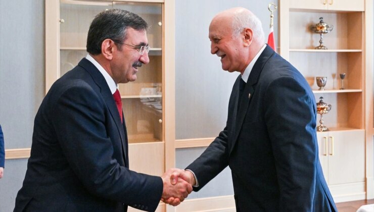 Cumhurbaşkanı Yardımcısı Cevdet Yılmaz, TZOB Heyetini Kabul Etti