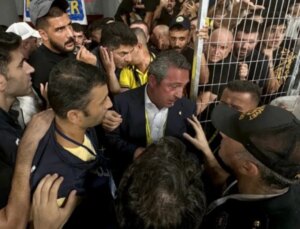 Fenerbahçe Göztepe maçında ne oldu, neden arbede çıktı? Ali Koç neden yere düştü? TFF açıklama son durum!