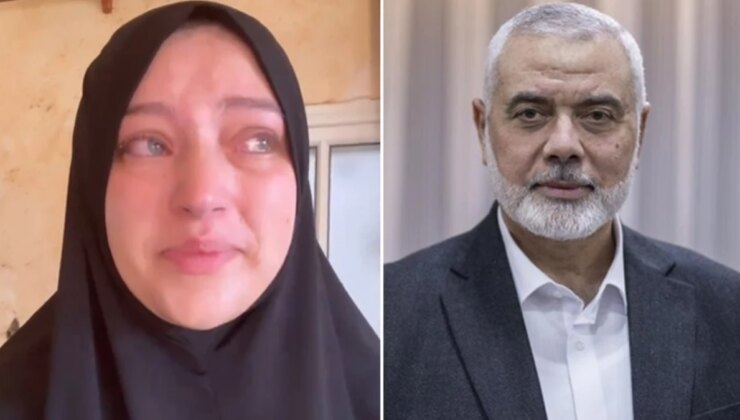 Hamas lideri İsmail Haniye’nin gelininden duygusal veda: Ey cennet halkı onu ortanıza alın