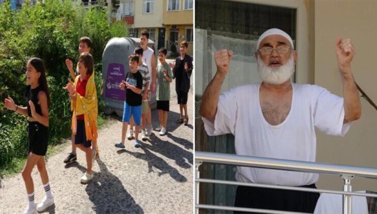 Park isteyen çocuklar aksiyon başlattı! Miniklerin sloganlarına mahalleliden takviye