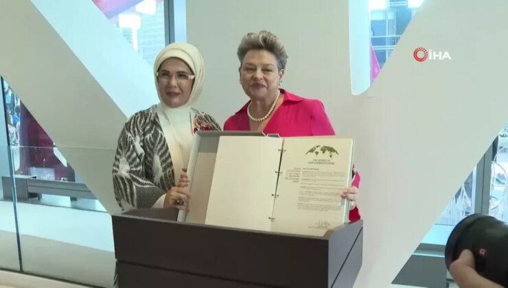 Emine Erdoğan, New York’ta Türk Çeyiz Geleneğini Tanıttı