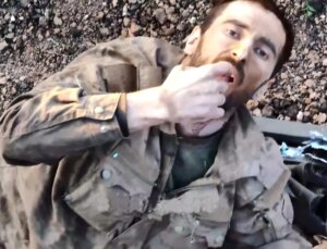 Öldürüleceğini düşünen Rus askeri, Ukrayna İHA’sından yardım eli