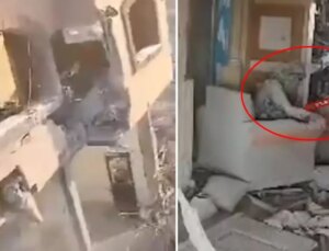 İsrail ordusu paylaştı! İşte Sinvar’ın son anlarını gösterdiği argüman edilen drone imgeleri