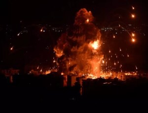 İsrail’den Beyrut’a peş peşe ağır bombardıman