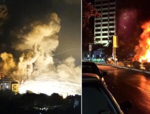 Lübnan’a harekat başlatan İsrail gece yarısı Şam’ı da vurdu! Arka arda patlamalar yaşandı