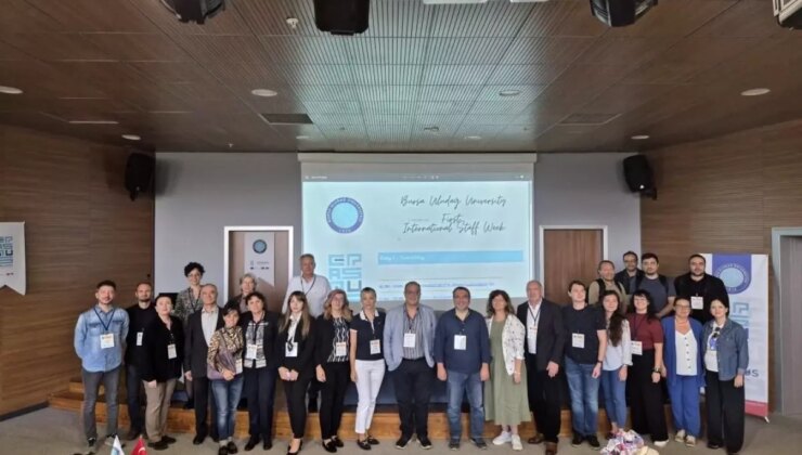 Bursa Uludağ Üniversitesi’nde Birinci Memleketler arası Erasmus İşçi Haftası Düzenlendi