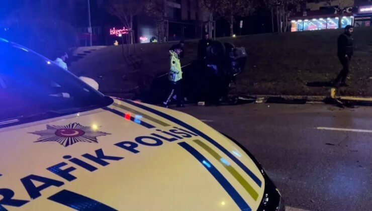 Bursa’da Takla Attığır Oto Koltuğunda Yaralı