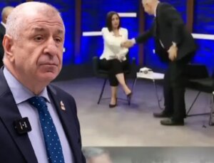 Canlı yayına bağlanacak kişinin ismini duyan Ümit Özdağ, stüdyoyu terk etti