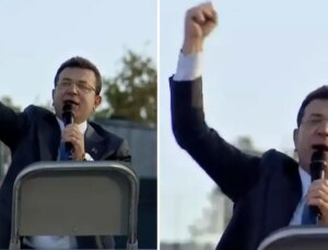 Ekrem İmamoğlu’ndan Esenyurt’ta dikkat çeken hareket: Yumruğunu sıktı ‘Sizinle uğraşacağım’ dedi