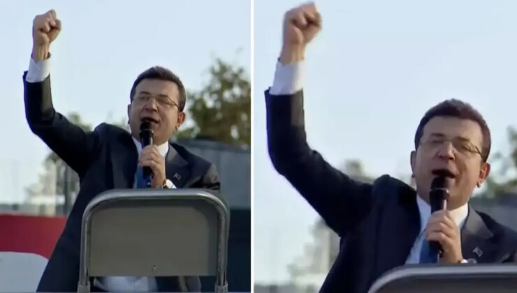 Ekrem İmamoğlu’ndan Esenyurt’ta dikkat çeken hareket: Yumruğunu sıktı ‘Sizinle uğraşacağım’ dedi