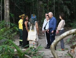 Seçimleri kaybeden Biden, Brezilya’da Amazon Ormanları’na gitti