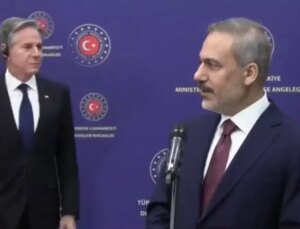 Bakan Fidan, ABD’li mevkidaşı Blinken’a canlı yayında veda etti: Son ziyareti olacak