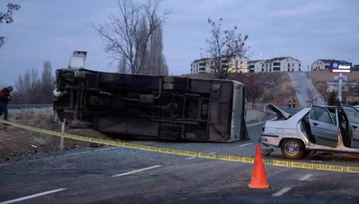 Nevşehir’de Araba ve Öğrenci Servisi Çarpıştı: 24 Yaralı, 1 Meyyit