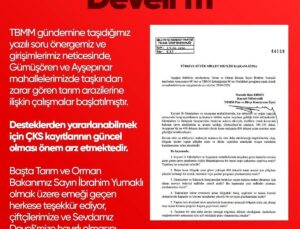 Baki Ersoy muştuyu verdi: “Hayırlı olsun Develim”